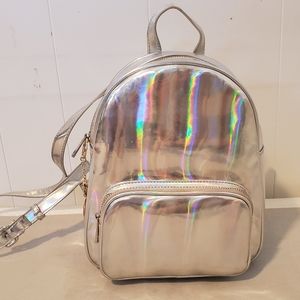 Holographic Mini Backpack, Forever 21